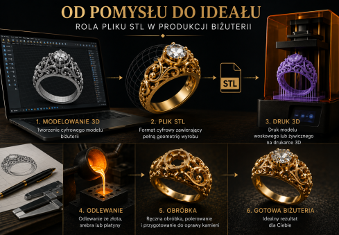 Czym jest plik STL i dlaczego jest potrzebny w produkcji biżuterii?