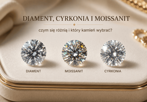 Diament, cyrkonia i moissanit: czym się różnią i który kamień wybrać?